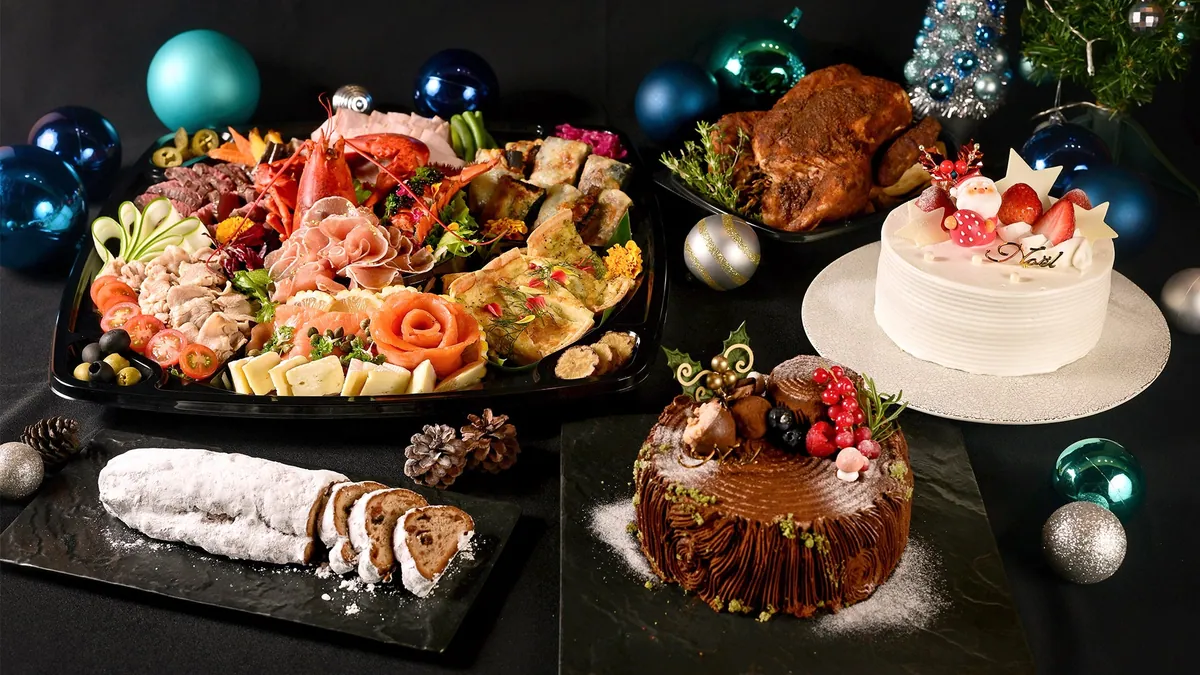 那覇・首里のホテル「インフィニシス」のクリスマスケーキとチキン、11月1日から予約