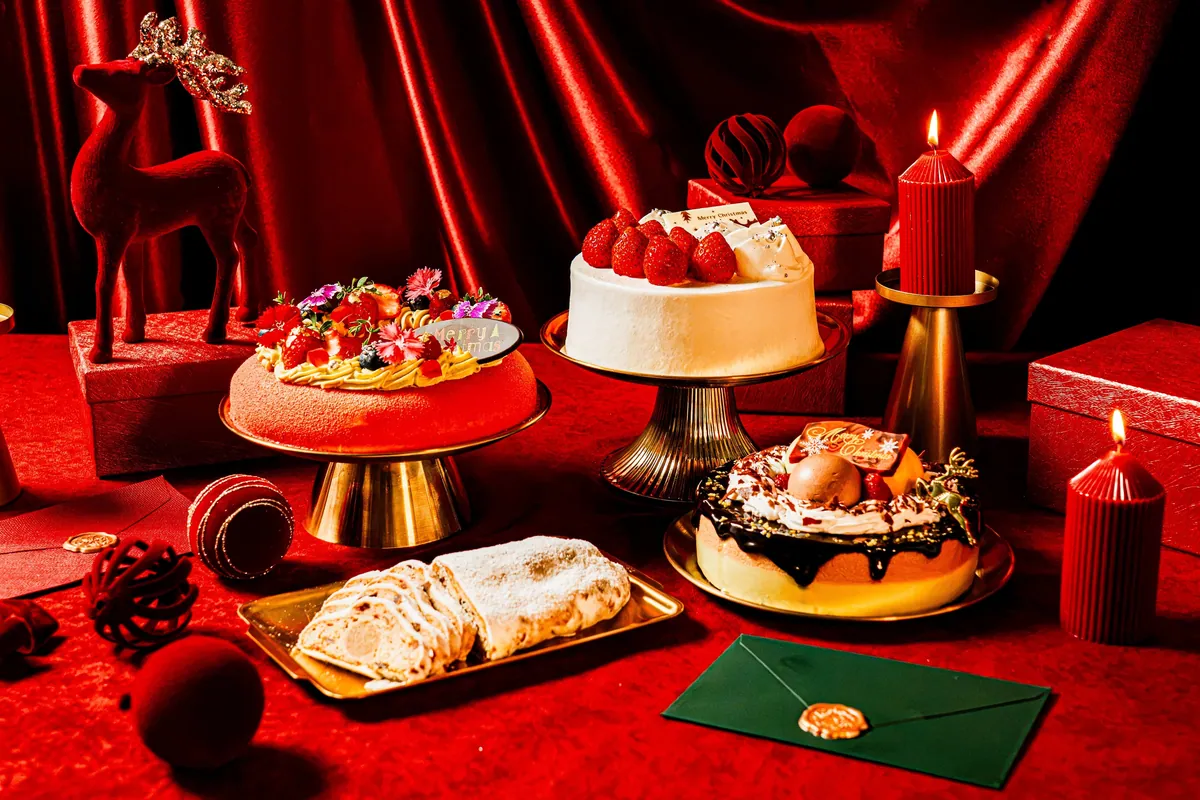 ラグナガーデンホテルが2026年クリスマスケーキを予約開始、初のアイスケーキなど4種