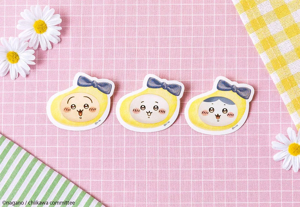 バナナプリンケーキの8個入に入るオリジナルステッカー