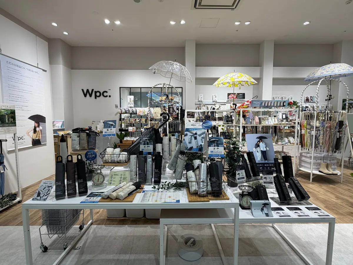 傘ブランド「Wpc.」が沖縄初出店、浦添PARCO CITYで10月30日からPOP-UP SHOP