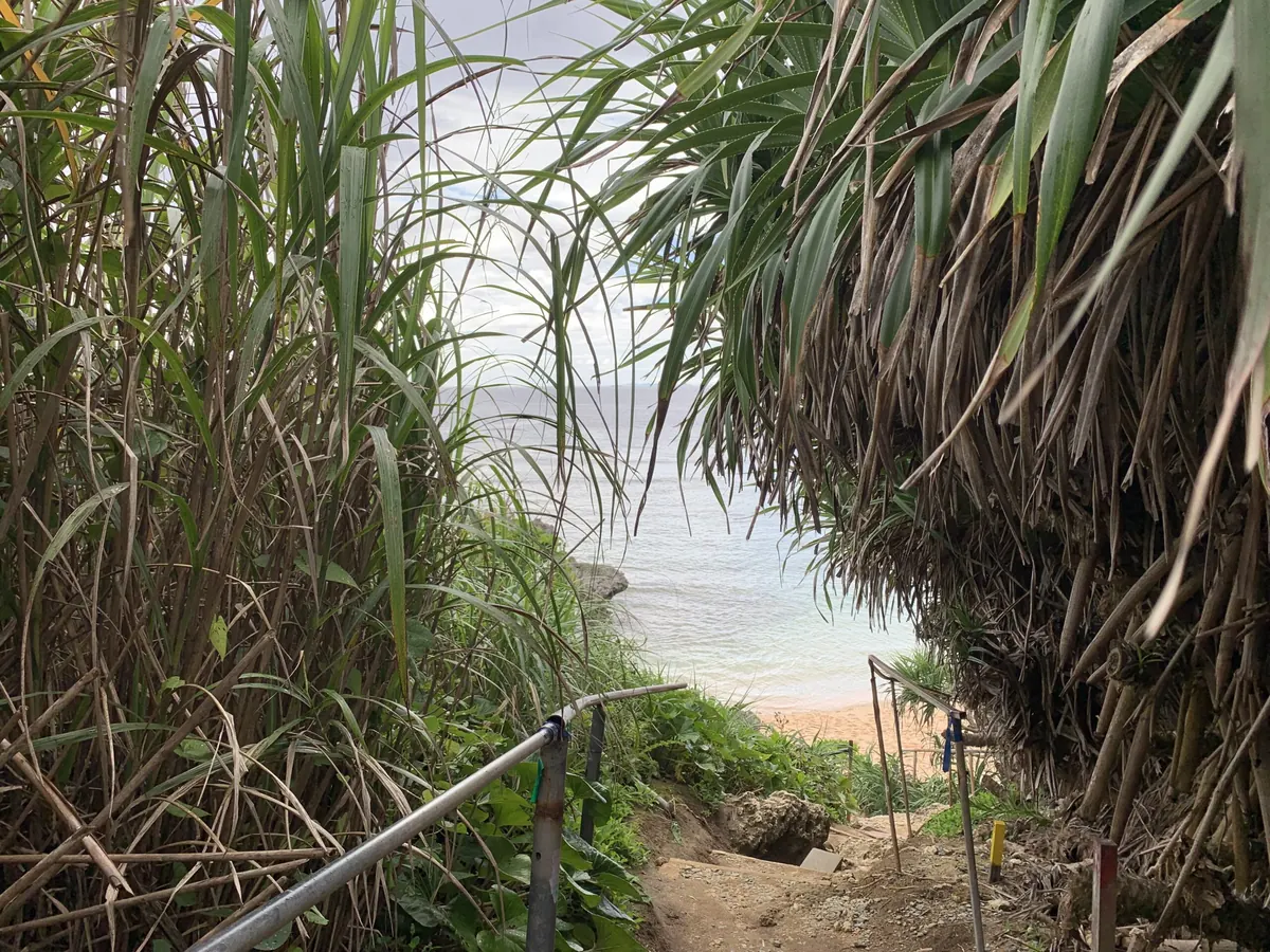 古宇利島のハートロックの写真(5)