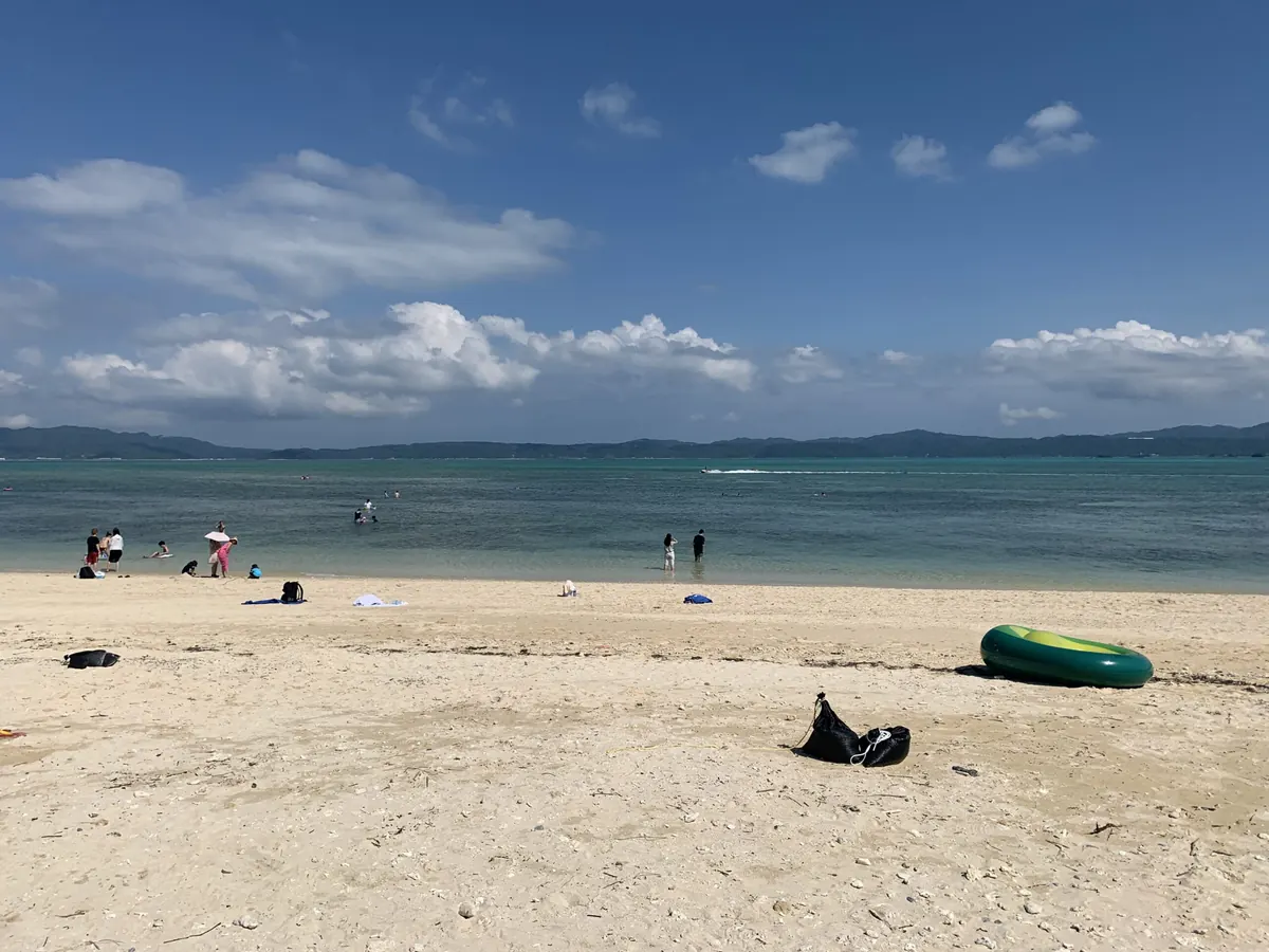 古宇利島のハートロックの写真(10)